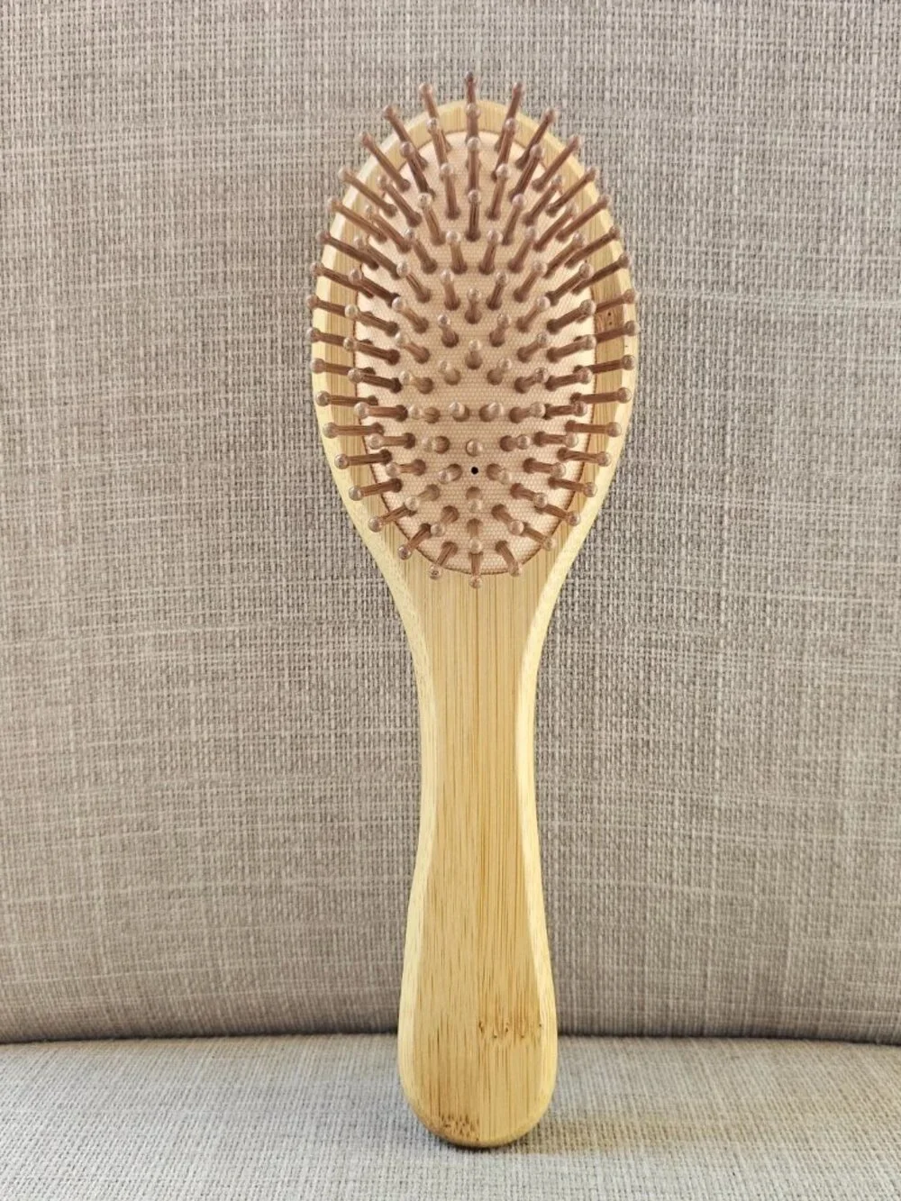 Real Wood Hair Brush Tan Hair Accessories Hair Styling Brush New Unbranded